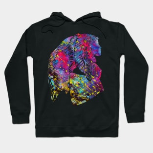 Native American Woman Hoodie